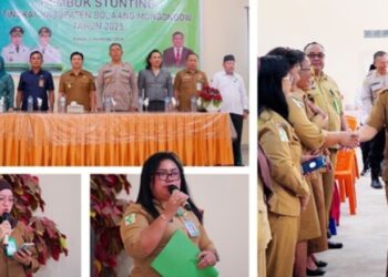 Wabup Bolmong Dony Lumenta Buka Kegiatan Rembuk Stunting Di Hotel Atlantic Kelurahan Inobonto