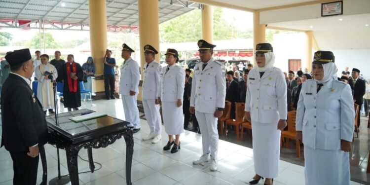 Bupati Dan wabup Yusra-Dony Rombak Kabinet JUARA Tahap 1