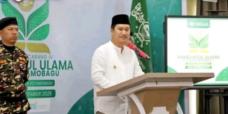 Wawali Kotamobagu Hadiri Konfercab IV NU, Tekankan Sinergi Pemerintah dan NU
