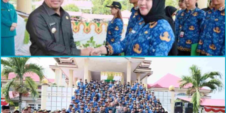 Di Momentum Peringatan Sumpah Pemuda,Bupati Yusra Alhabsy Serahkan SK Ke- 194 PPPK Tahap II