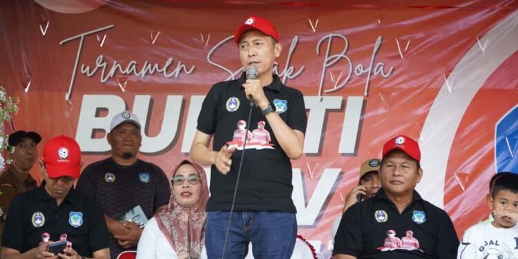 Buka Bupati CUP IV 2025, Iskandar Ajak Seluruh Tim Junjung Sportivitas