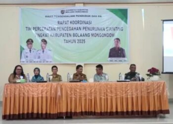 Wabup Dony Lumenta Buka Rakor TP3S Dalam Penanganan Stunting Bolmong