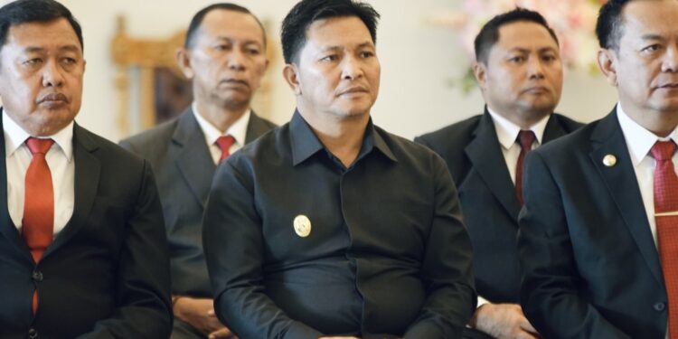 Wabup Bolmong Dony Lumenta Hadiri Pengukuhan Kepala Perwakilan BPKP Sulut