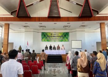 Dinas Kesehatan Bolmong Gelar Sosialisasi Cukai Dan Rokok Ilegal Di SMK Yadika Kopandakan 2