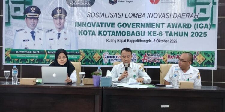 Pemkot Kotamobagu Gelar Lomba Inovasi Daerah Innovative Government Award 2025
