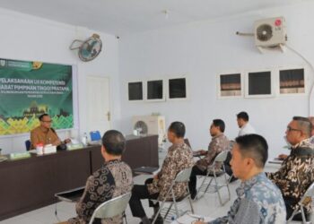 Sekda Kotamobagu Resmi Membuka Kegiatan Uji Kompetensibdan Evaluasi Pejabat Tinggi Pratama