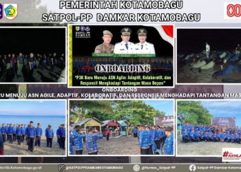 Satpol-PP dan Damkar Kotamobagu Gelar Kegiatan Onboarding Untuk PPPK Baru