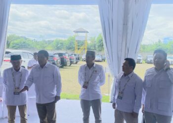 Dony Lumenta Dampingi Gubernur YSK Hadiri Taklimat Prabowo Subianto Di Padepokan Garuda Yaksa Hambalang