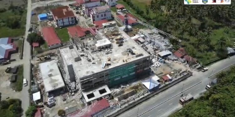 Revitalisasi RSUD Dari Tipe D ke C Bolsel Berjalan Lancar, PT SCS Pastikan Tepat Waktu