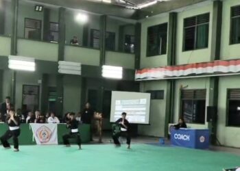 Cabor Pencak Silat Dua Category Beregu Barhasil Lolos Final Porprov Sulut