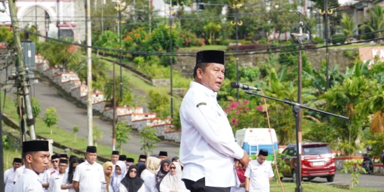 Pemkab Bolsel Gelar Upacara HKN ke-61, Wabup Deddy Ajak Wujudkan Generasi Sehat, Masa Depan Sehat