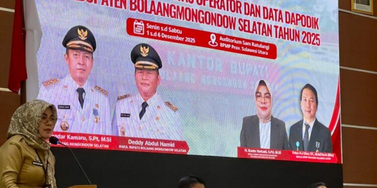 Disdikbud Bolsel Gelar Bimtek Peningkatan Kapasitas Operator dan Pengelolaan Data Dapodik 2025