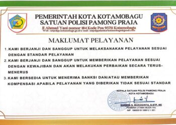 Maklumat Pelayana Jadi Bukti Satpol PP dalam Melayani Masyarakat