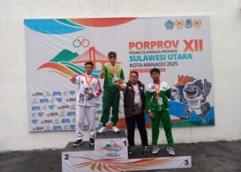 Luar Biasa! Atlet Akuatik Kotamobagu Sabet Medali Emas
