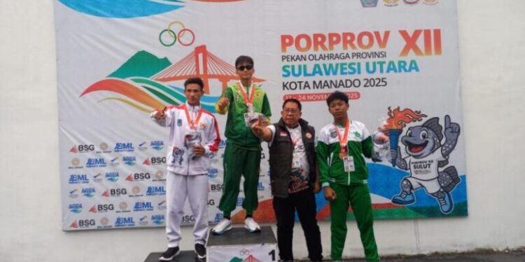 Luar Biasa! Atlet Akuatik Kotamobagu Sabet Medali Emas