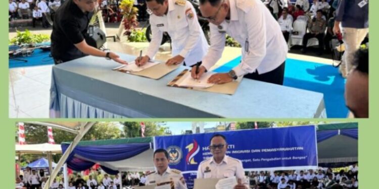 Pemkot Kotamobagu dan Kanwil Pemasyarakatan Sulut Teken MoU Bersama