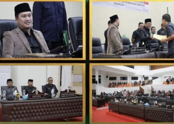 Weny Gaib Sampaikan Rancangan KUA-PPAS 2026 dalam Paripurna DPRD