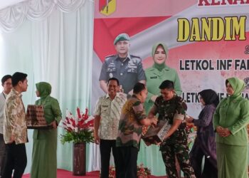 Hadiri Pisah Sambut Dandim 1303 Bupati Yusra Alhabsy Ucapkan Terima Kasih Kepada Dandim Lama Dan Sambut Dandim Baru