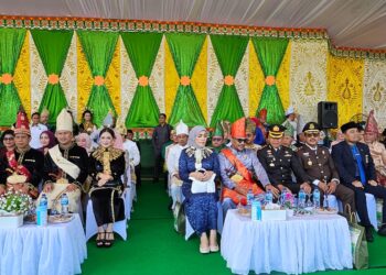 Kejari Kotamobagu Saptono Hadiri Upacara HUT ke-116 Kota Kotamobagu