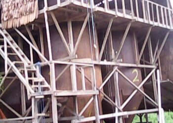 Salah Satu Tong Emas di Desa Tapadaka Diduga Milik Sangadi Dondomon