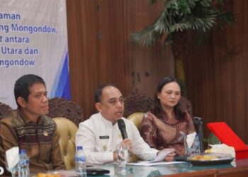 Bupati Bolmong Yusra Alhabsy Bersama Ombudsman RI Tandatangani Nota Kesepakatan