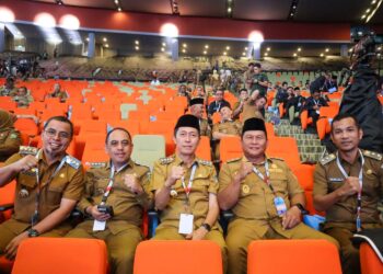 Bupati dan Wabup Bolsel Hadiri Rakornas Pemerintah Pusat dan Daerah 2026 di Bogor