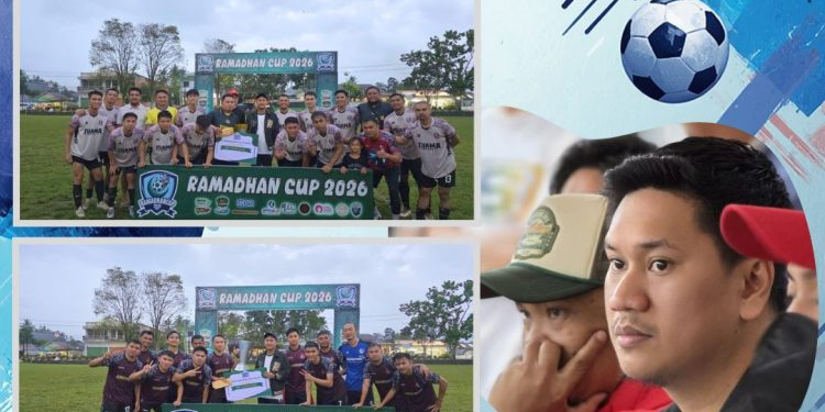 Wawali Rendy Mangkat Resmi Tutup Final Turnamen Sepakbola Fun Game Liga Ramadhan 2026