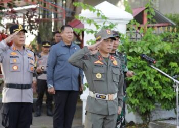 Menuju Idul Fitri Aman dan Tertib, Wali Kota Pimpin Apel Pengamanan Malam Takbiran