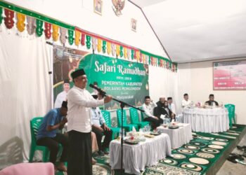 Warga Mengkang Sambut Antusias Kegiatan Safari Ramadan Pemkab Bolmong