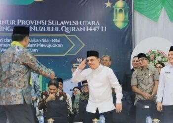 Bupati Yusra Alhabsy Dan Wabup Dampingi Gubernur YSK Safari Ramadan Di Kotamobagu