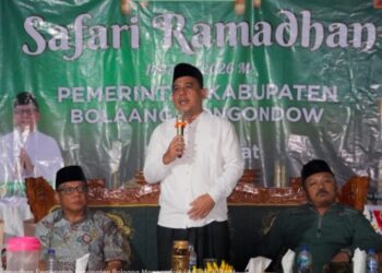 Hadiri Safari Ramadan Tudu Aog Bupati Yusra Alhabsy Dan Wabup Dony Lumenta Sampaikan Siap Perbaiki Jalan Desa