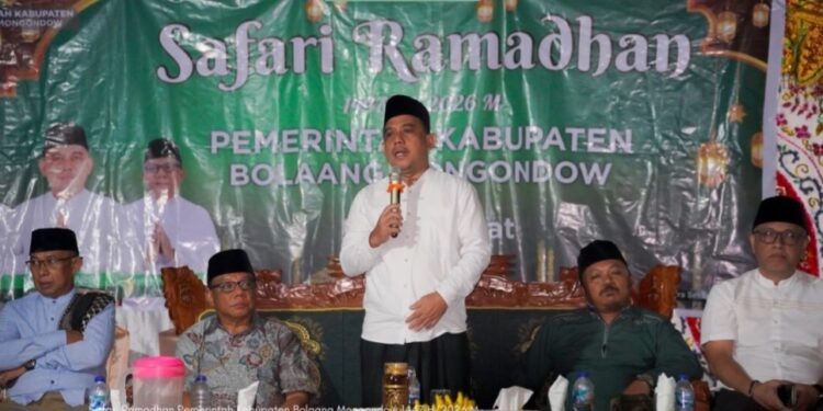 Hadiri Safari Ramadan Tudu Aog Bupati Yusra Alhabsy Dan Wabup Dony Lumenta Sampaikan Siap Perbaiki Jalan Desa