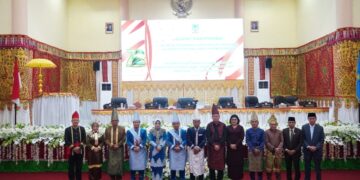 Bupati Bolsel Hadiri Paripurna HUT ke-72 Bolmong, Tegaskan Sinergitas Antar-Daerah