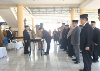 Yusradon Rotasi Pejabat Eselon II di Lingkungan Pemkab Bolmong,Ini Nama-nama Pejabat Yang Dilantik;