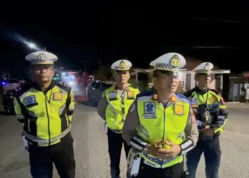 Dukungan Masyarakat Dan Lurah Terus Mengalir Kapada Satlantas Kotamobagu Untuk Berantas Knalpot Brong