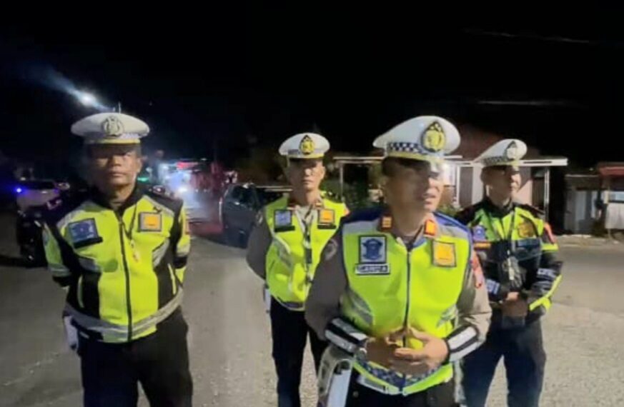 Dukungan Masyarakat Dan Lurah Terus Mengalir Kapada Satlantas Kotamobagu Untuk Berantas Knalpot Brong