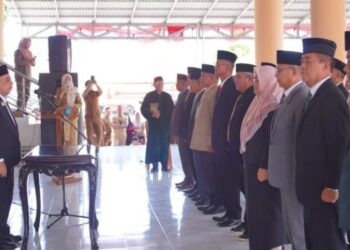 Yusradon Lantik Chris Kamasaan Jabat Asisten I Bupati Bolmong