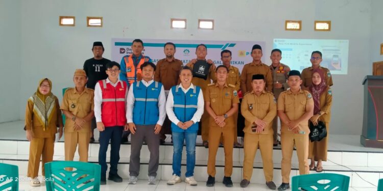 PLN ULP Molibagu Sosialisasikan K3 dan Lingkungan di Kecamatan Posigadan