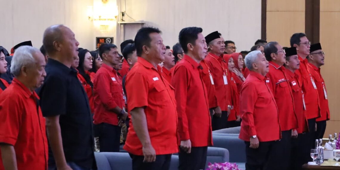 MUSANCAB PDI Perjuangan se-BMR Digelar, Iskandar Kamaru Tegaskan Soliditas Partai Menuju Pemilu 2029