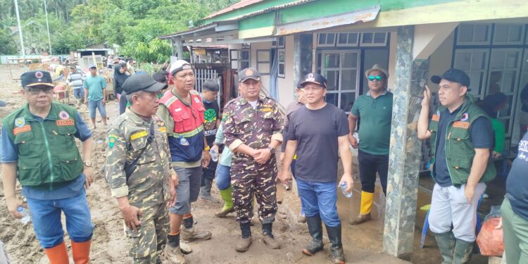 Di Hari Ke-2 Bupati Yusra Dan Wabup Dony Kembali Turun Bersama GP Ansor Bolmong Dan Ansor Sulut Untuk Bantu Warga Korban Banjir