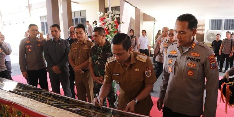 Wali Kota Kotamobagu Apresiasi Peresmian Command Center Polres