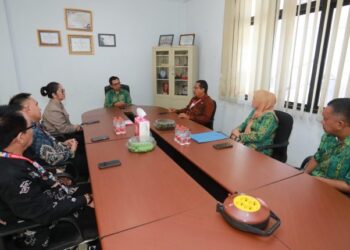 Perkuat Sinergi Pengawasan Penyiaran, Diskominfo Kotamobagu Terima Kunjungan KPID Sulut
