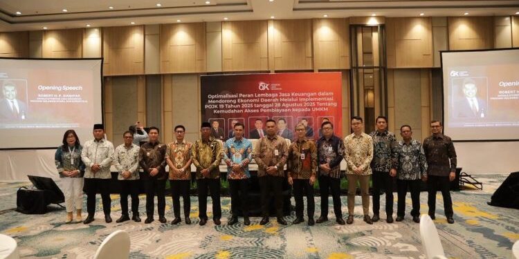 Wawali Kotamobagu Hadiri Sosialisasi POJK 19/2025, Dorong Akses Pembiayaan UMKM