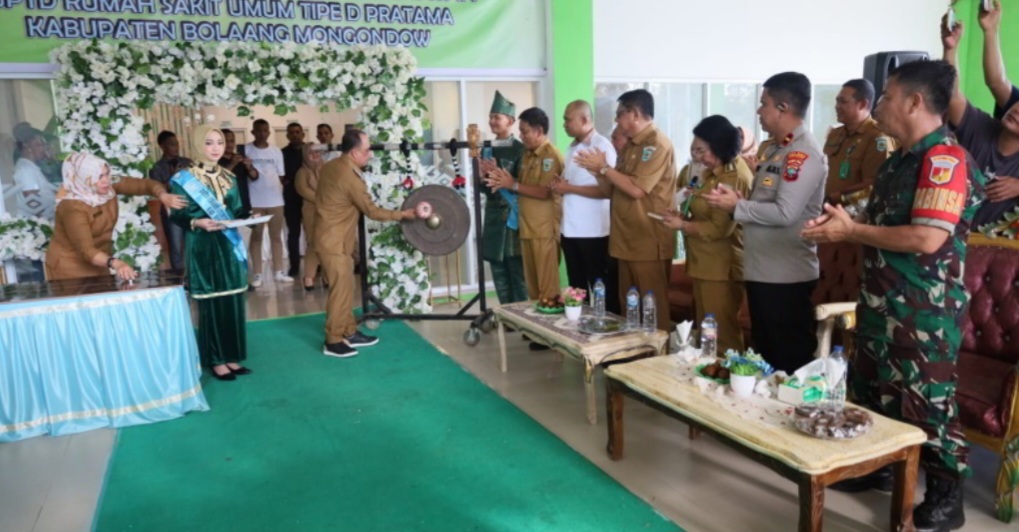 Bupati Yusra Soft Opening RS Pratama Modomang,Kadis I Ketut Kolak:Ini harapan Baru Bagi Masyarakat Dumoga Raya