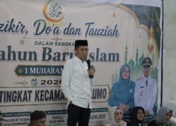Bupati Bolsel Hadiri Dzikir Sambut Tahun Baru Islam 1 Muharam 1448 H di Kecamatan Helumo