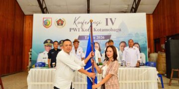 Konny Balamba Resmi Pimpin PWI Kotamobagu, Bawa Semangat Baru Organisasi
