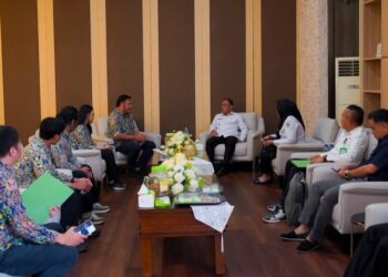 Dalam Penanganan Kemiskinan Ekstrem Bolmong Bupati Yusra Alhabsyi Audiensi Dengan Kementrian PU
