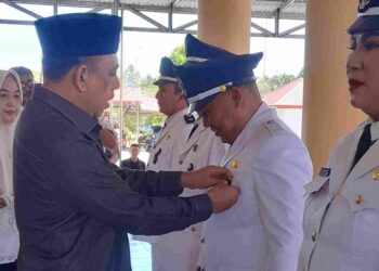 Tokoh Muda Andi Indap SE Resmi Di Lantik Bupati Yusra Alhabsy Jadi Sangadi Dumoga 4
