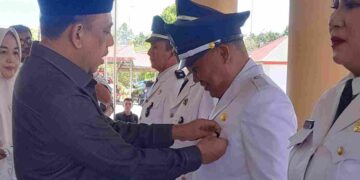 Tokoh Muda Andi Indap SE Resmi Di Lantik Bupati Yusra Alhabsy Jadi Sangadi Dumoga 4