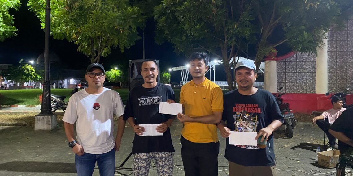 PLN ULP Molibagu Bersama PWI Bolsel dan Arah Kopi Gelar Lomba Domino Semarakkan HUT ke-18 Bolsel
